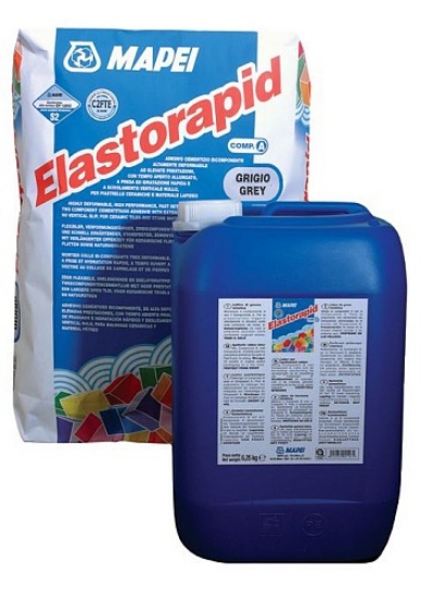 Poza cu Adeziv mozaic piscine Mapei ElastoRapid gri 31,25kg