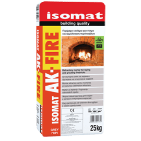 Mortar caramizi refractare Isomat AKFIRE