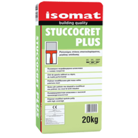 Poza cu Glet alb pt exterior Isomat STUCCOCRET UNIVERSAL 20Kg