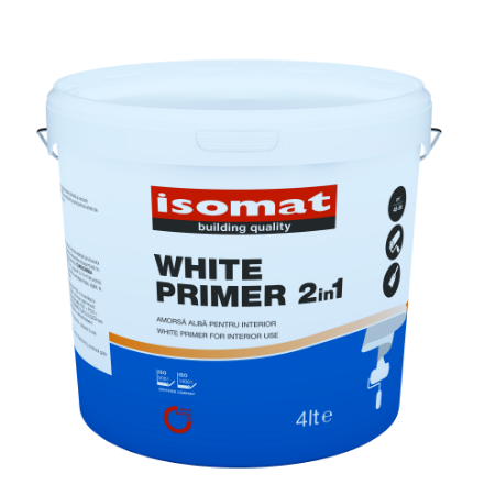Amorsa alba ISOMAT WHITE PRIMER 2 IN 1