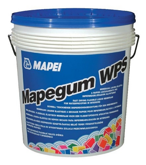 Poza cu Hidroizolatie bai, dusuri, bucatarii Mapegum WPS 10kg