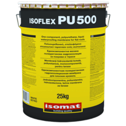 Poza cu Hidroizolatie lichida poliuretanica pentru terase ISOMAT ISOFLEX-PU 500 25kg