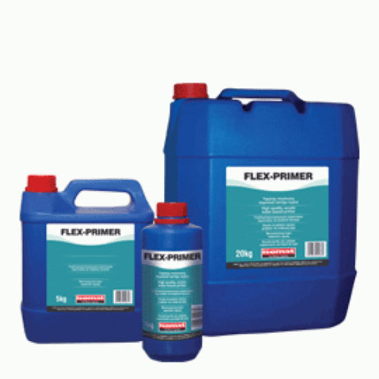Poza cu Grund acrilic de înaltă calitate, pe bază de apă ISOMAT FLEX-PRIMER Alb 20kg